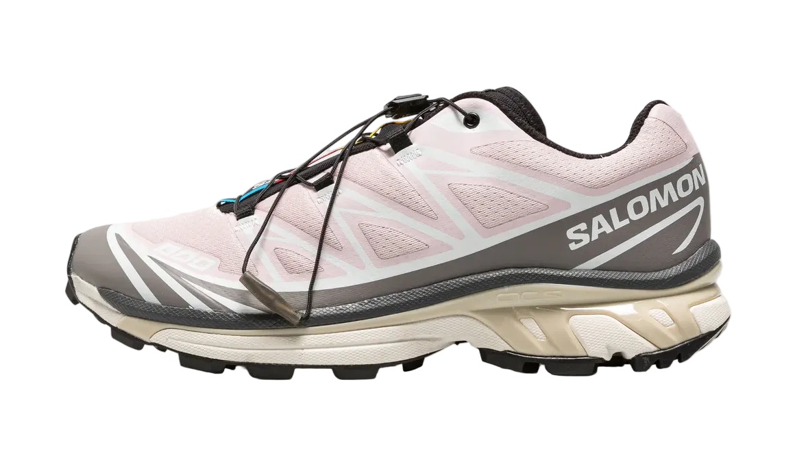 Salomon XT-6 GORE-Tex Women's Trail Running Shoe in Cloud burstIcy Pink-Tapioca