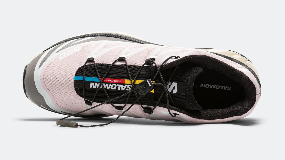 Salomon XT6 Women's Trail Running Shoe in Cloud burstIcy Pink-Tapioca