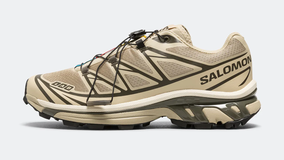 Salomon XT4 OG Men's Trail Running Shoe in Eucalyptus Grape Leaf/Almond