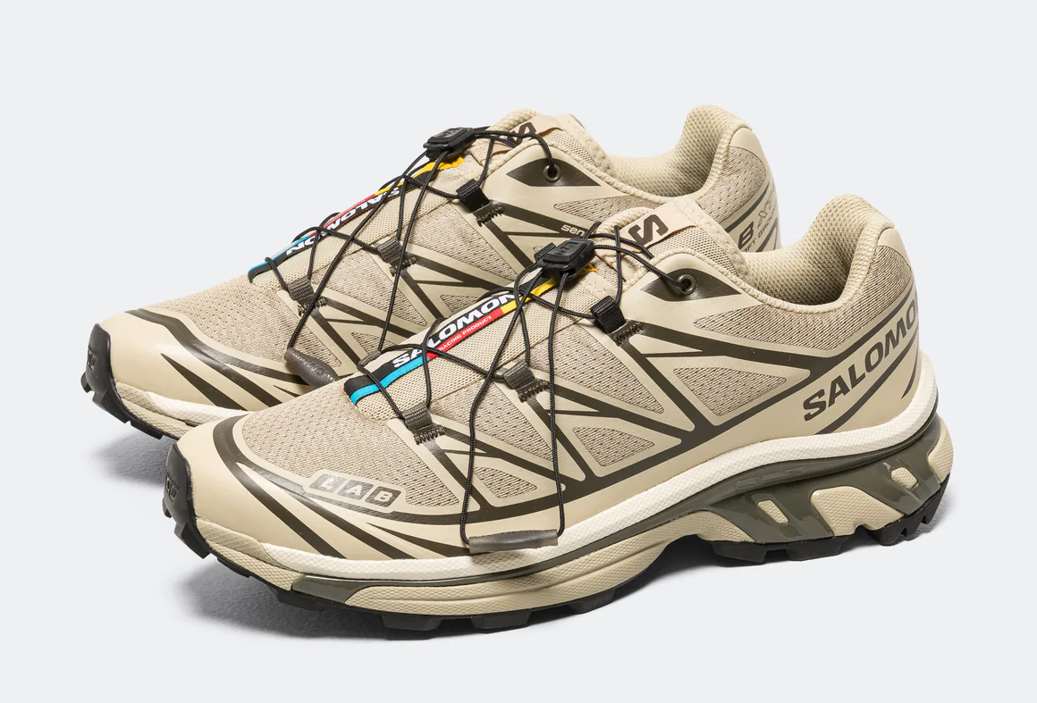 Salomon XT4 OG Men's Trail Running Shoe in Eucalyptus Grape Leaf/Almond